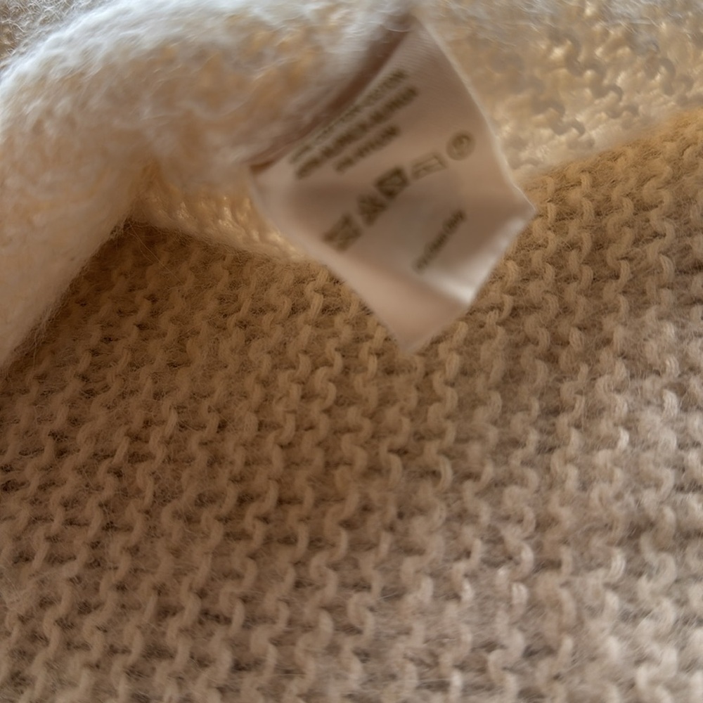 Free People long sleeve sweater cotton and alpaca. - Picture 4 of 5